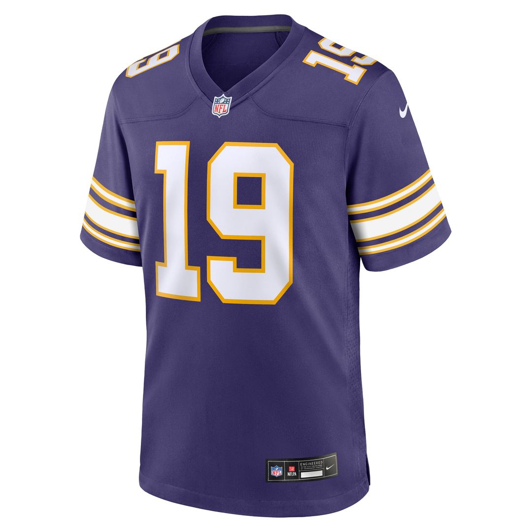 Adam Thielen Minnesota Vikings Alternate Game Jersey - Purple