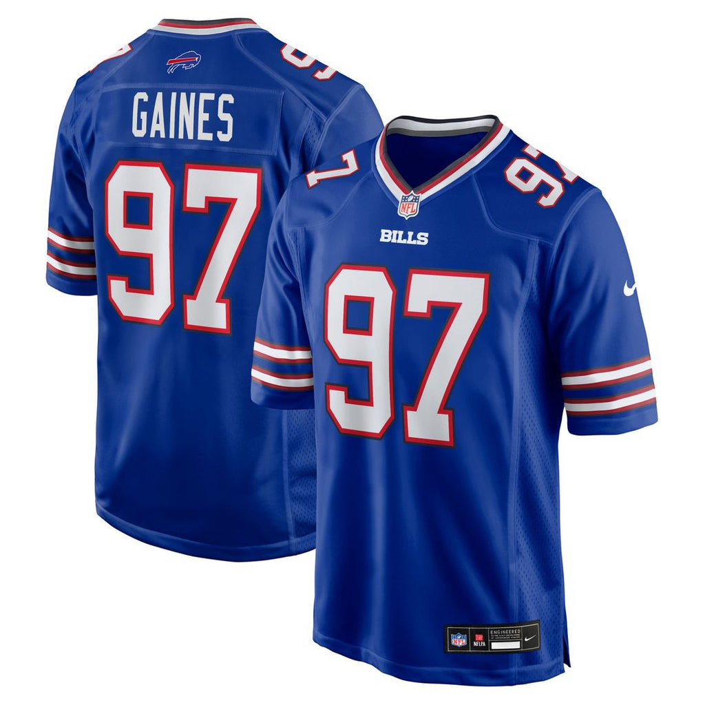 Greg Gaines Buffalo Bills Game Jersey - Royal Blue