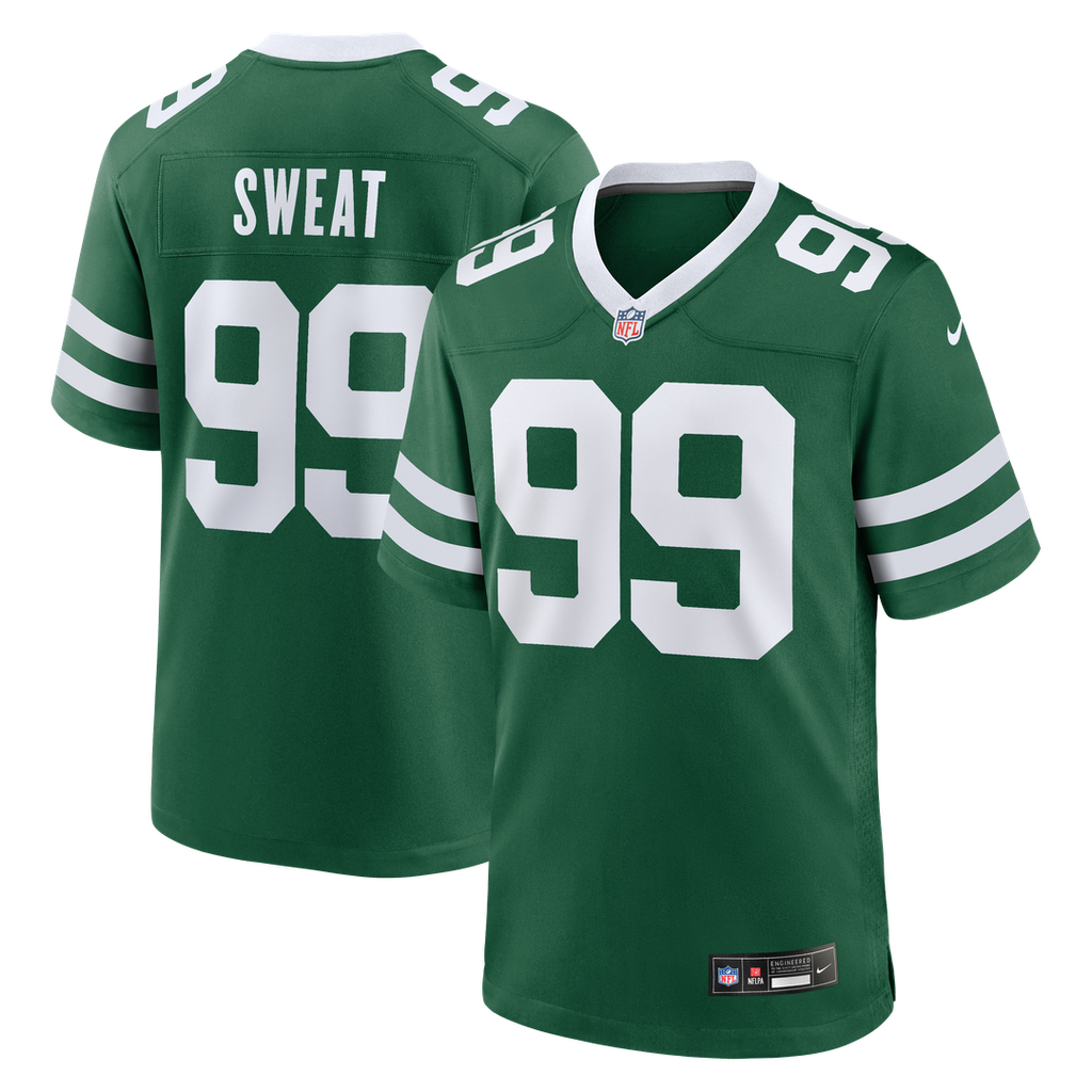 T'Vondre Sweat New York Jets Game Jersey - Legacy Green