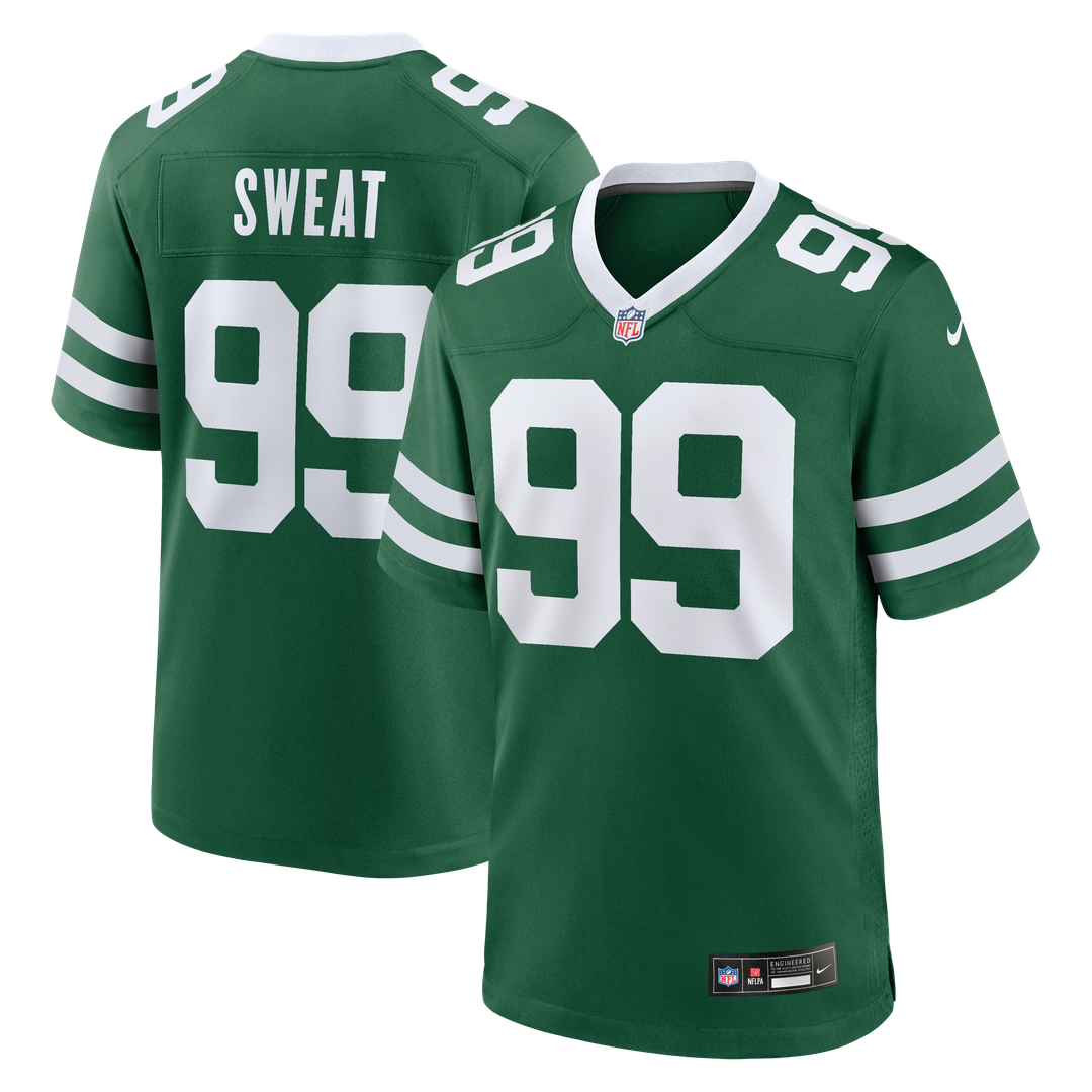 T'Vondre Sweat New York Jets Game Jersey - Legacy Green