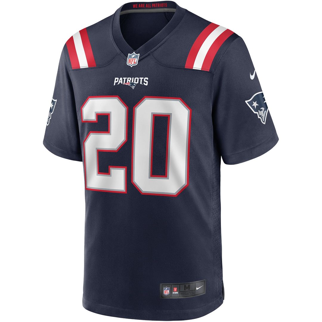 Gino Cappelletti New England Patriots Game Jersey - Navy