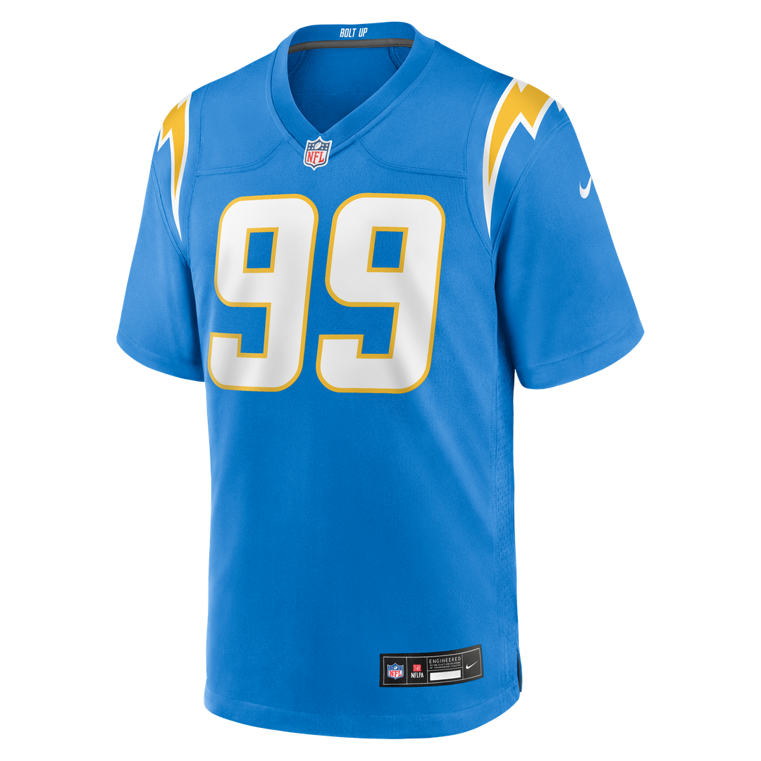 Jamaree Caldwell Los Angeles Chargers Game Jersey - Powder Blue
