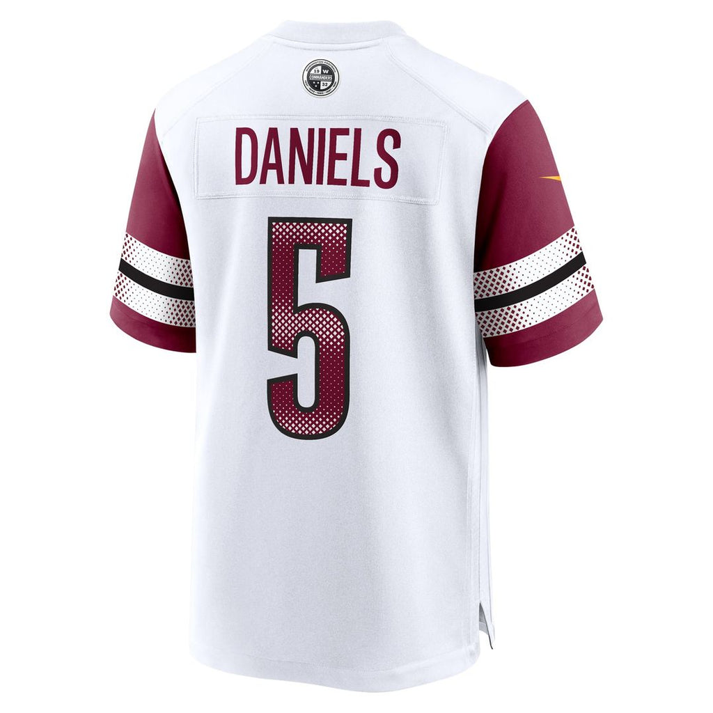 Jayden Daniels Washington Commanders Game Jersey - Burgundy