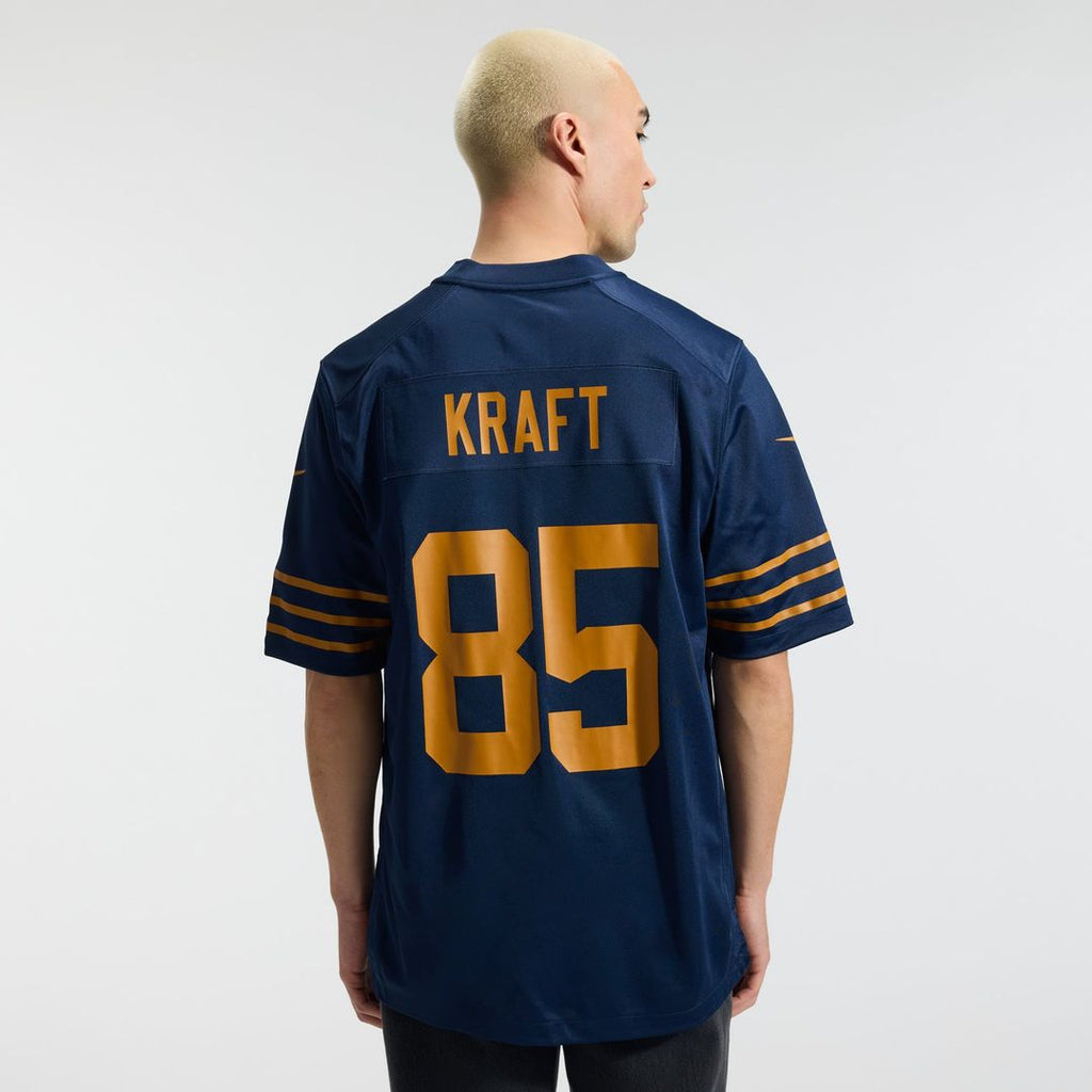 Tucker Kraft Green Bay Packers Alternate Game Jersey - Navy