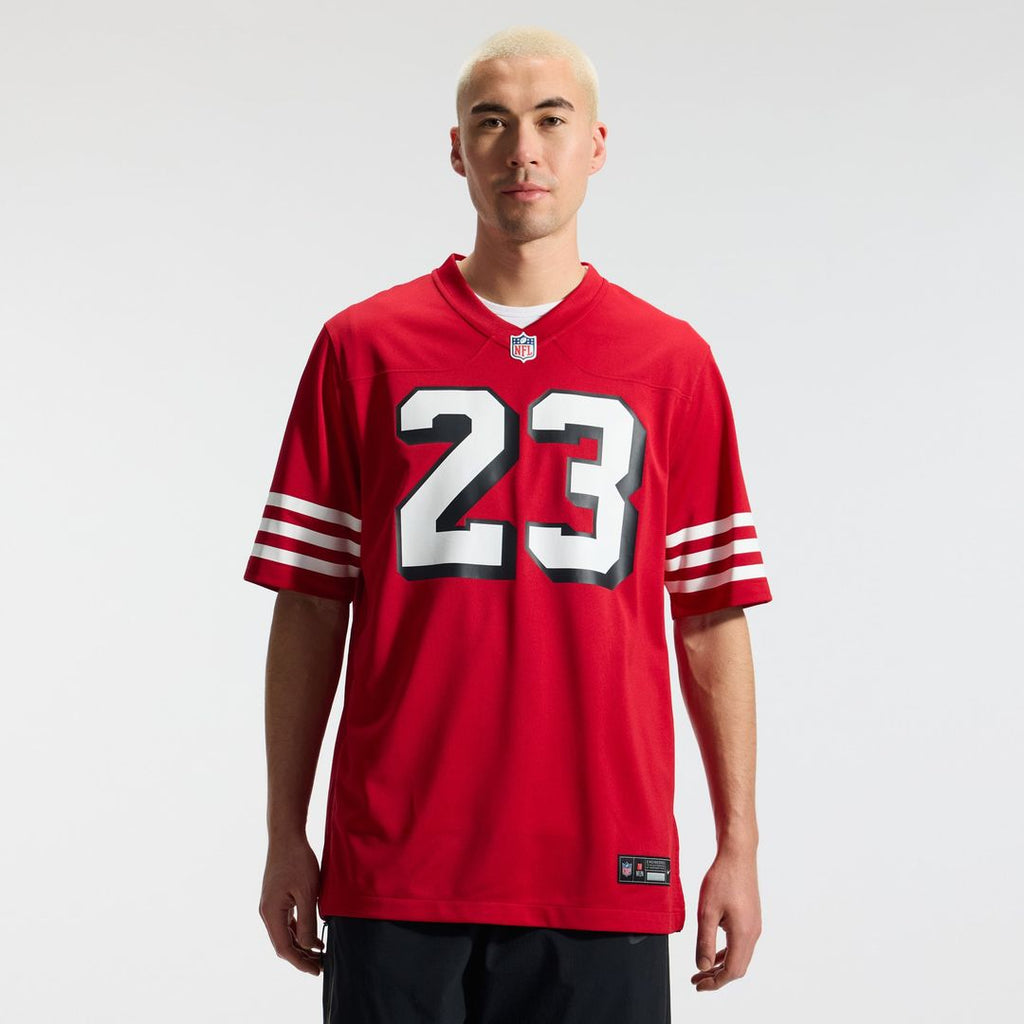 Christian McCaffrey San Francisco 49ers Alternate Game Jersey - Scarlet