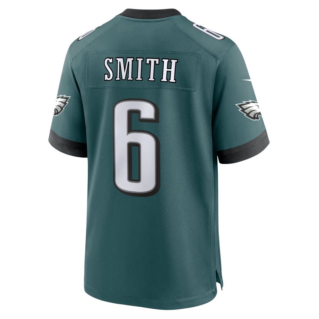 DeVonta Smith Philadelphia Eagles Game Jersey - Midnight Green
