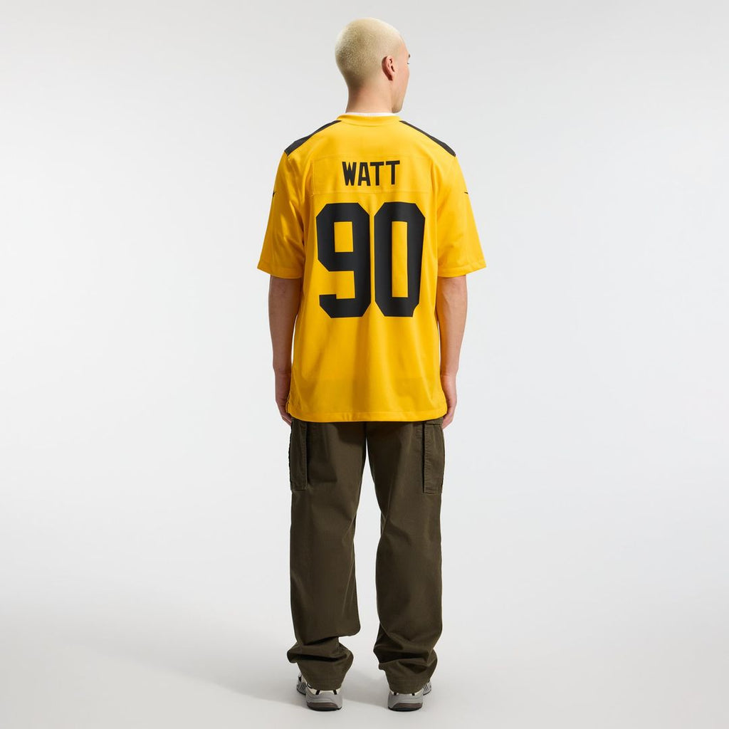 T.J. Watt Pittsburgh Steelers Alternate 1933 Throwback Game Jersey - Gold