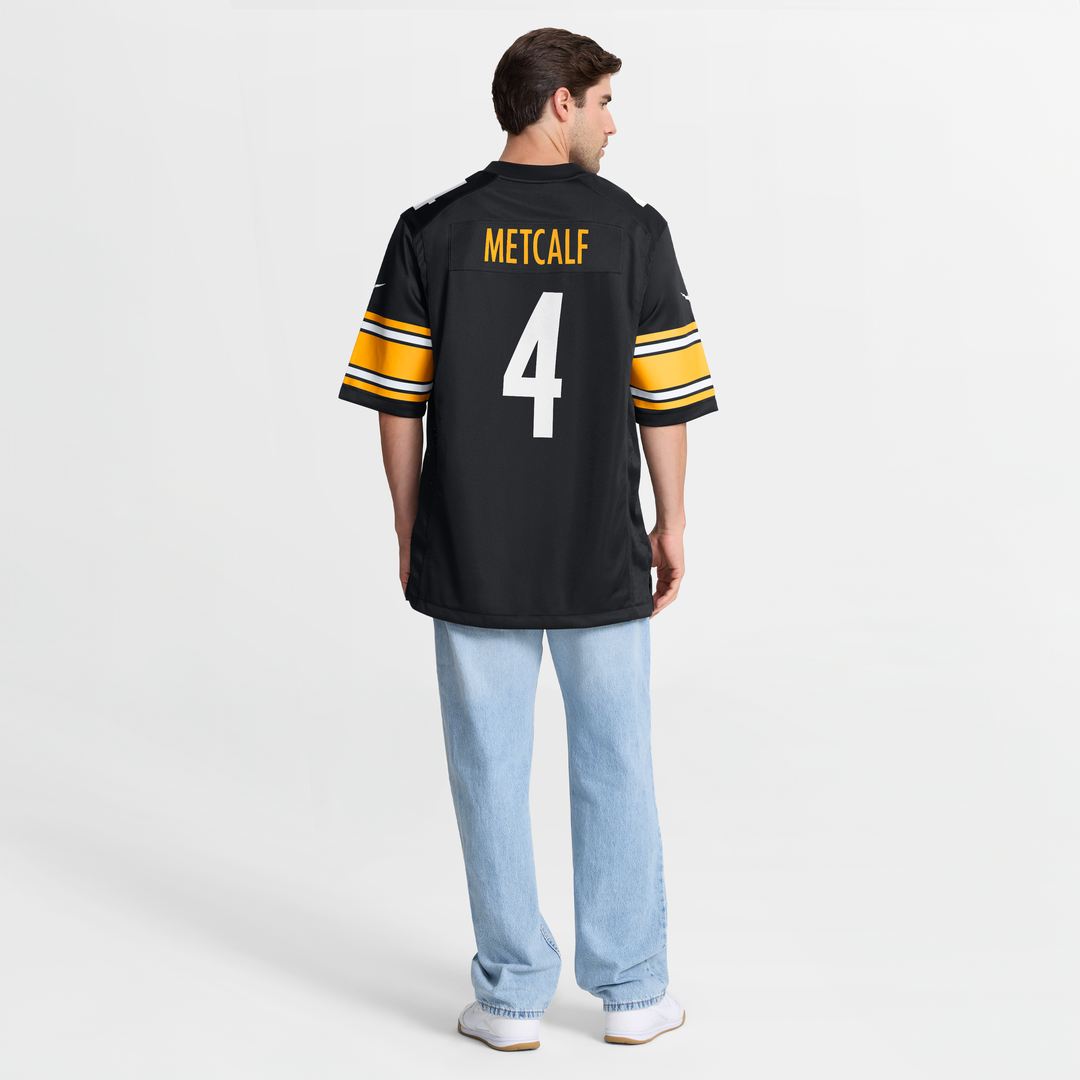 DK Metcalf Pittsburgh Steelers Game Jersey - Black