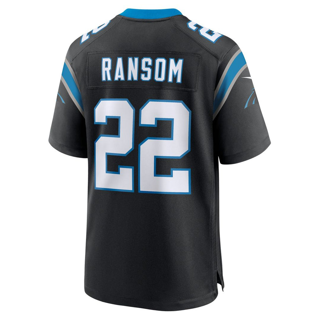 Lathan Ransom Carolina Panthers Game Jersey - Black