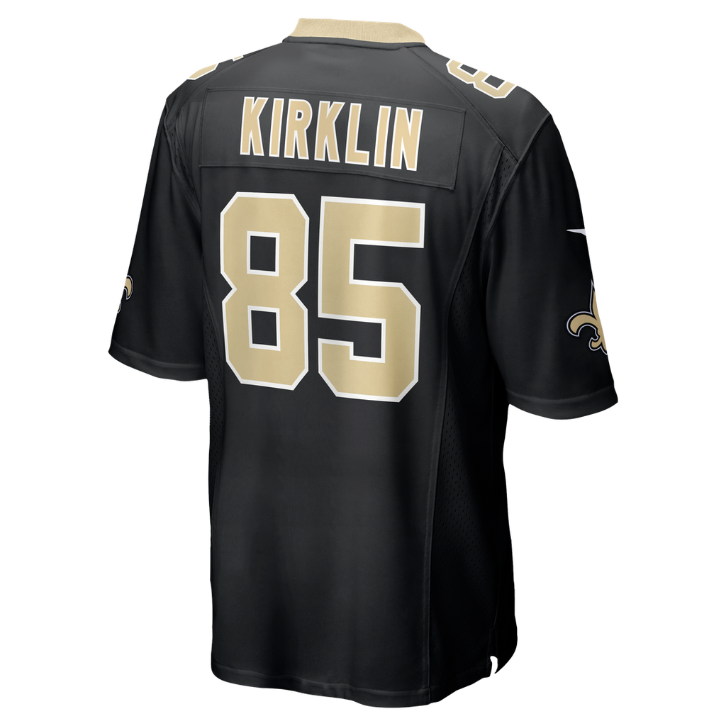 Jontre Kirklin New Orleans Saints Game Jersey - Black