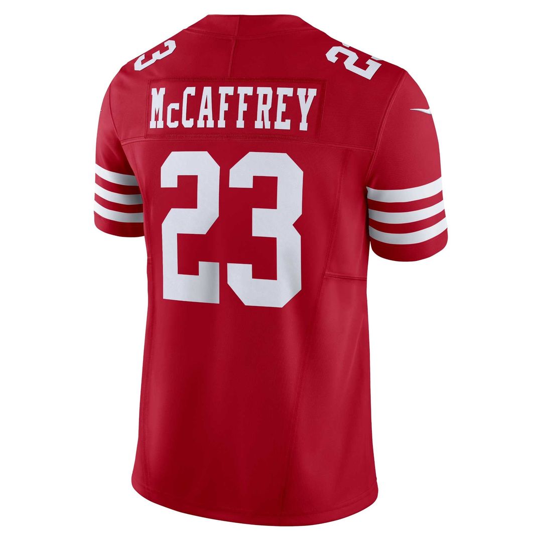 Christian McCaffrey San Francisco 49ers Vapor F.U.S.E. Limited 2nd Alternate Jersey - White