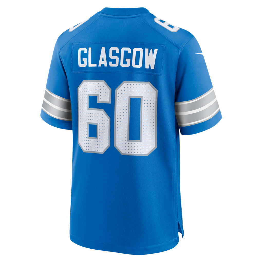Graham Glasgow Detroit Lions Game Jersey - Blue