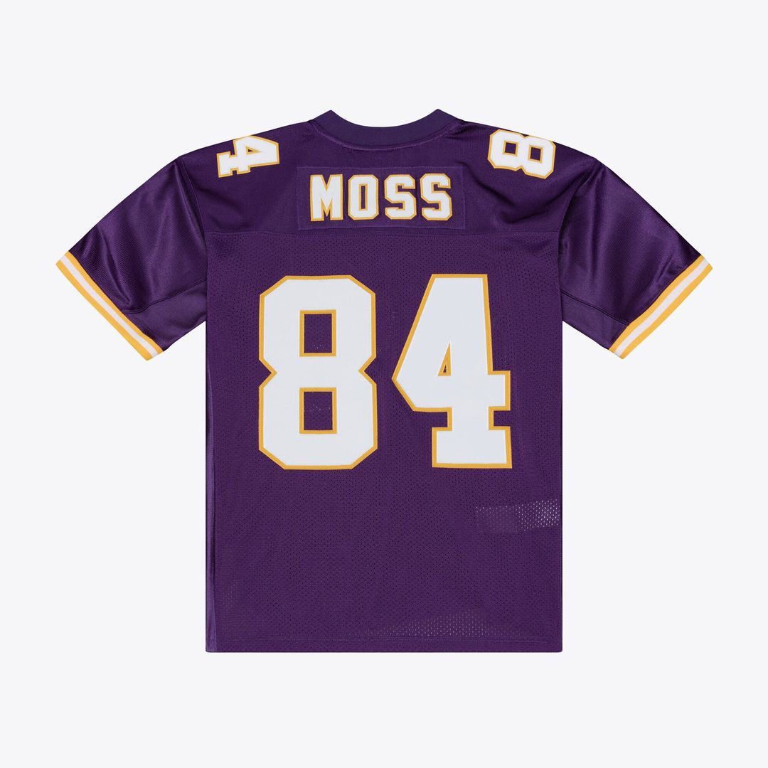Randy Moss Minnesota Vikings 2001 Authentic Throwback Jersey - Purple