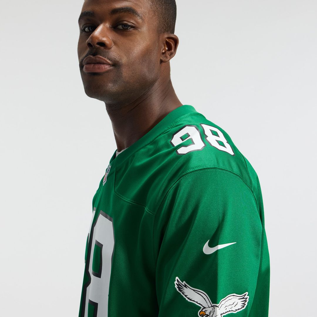 Jalen Carter Philadelphia Eagles Game Jersey - White