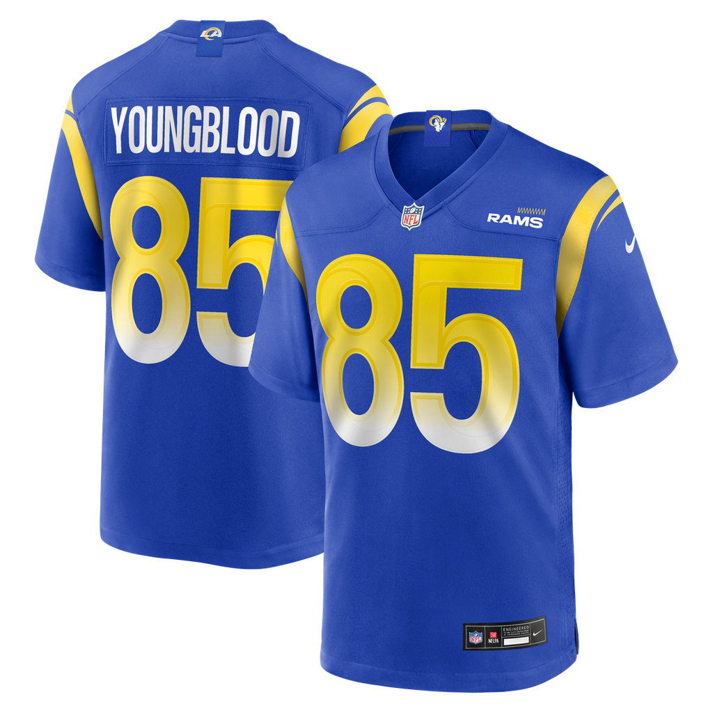 Jack Youngblood Los Angeles Rams Game Jersey - Royal Blue