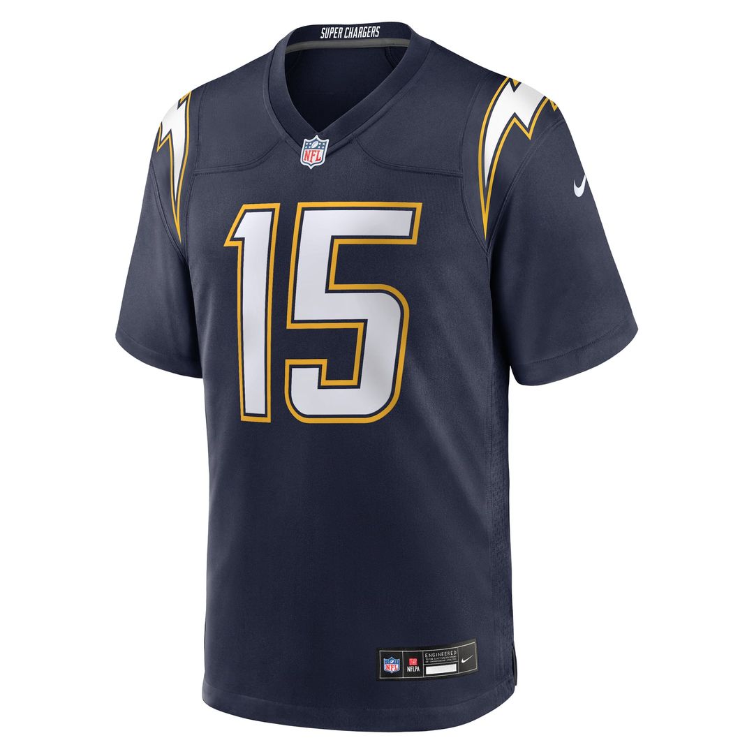 Ladd McConkey Los Angeles Chargers Game Jersey - Powder Blue