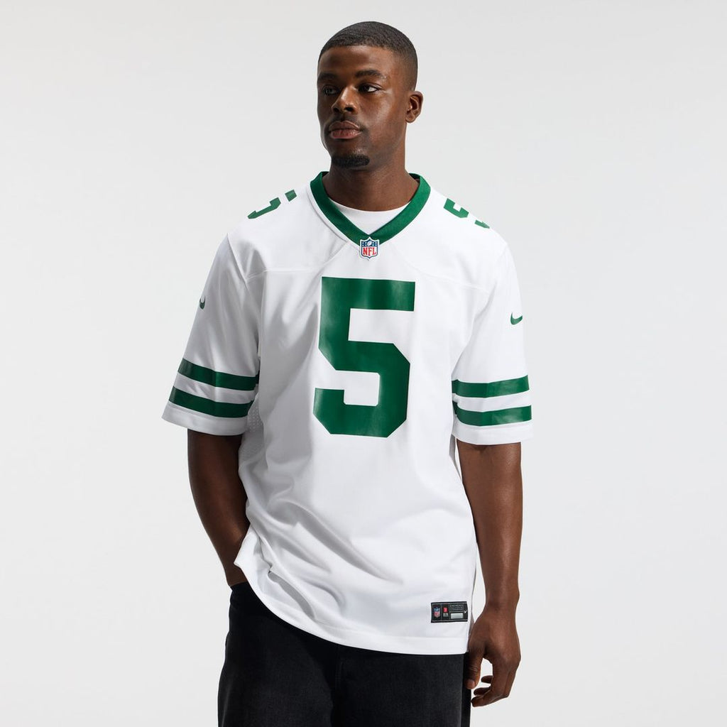 Garrett Wilson New York Jets Game Jersey - Legacy White