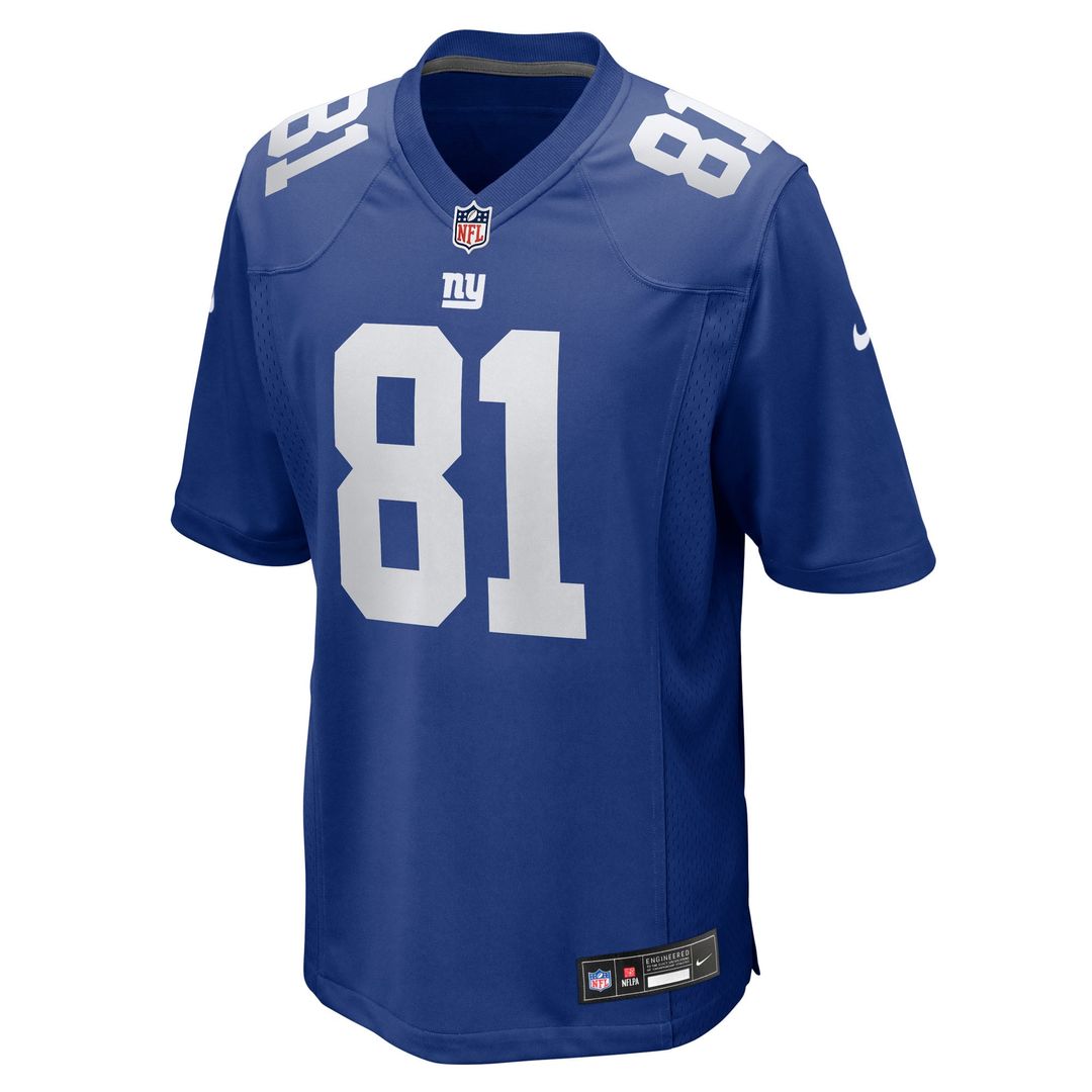 Beaux Collins New York Giants Game Jersey - Royal Blue
