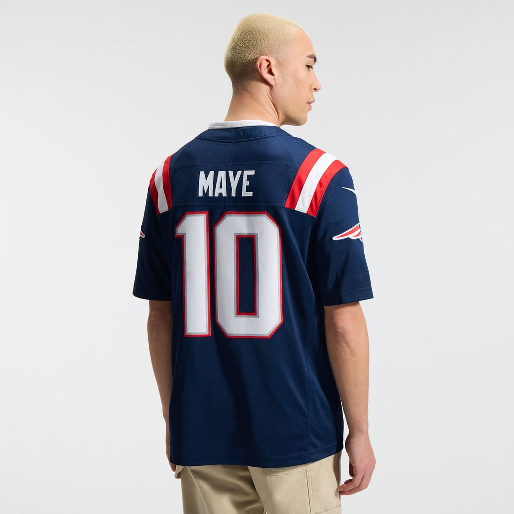 Drake Maye New England Patriots Vapor F.U.S.E. Stitched Limited Jersey - Navy