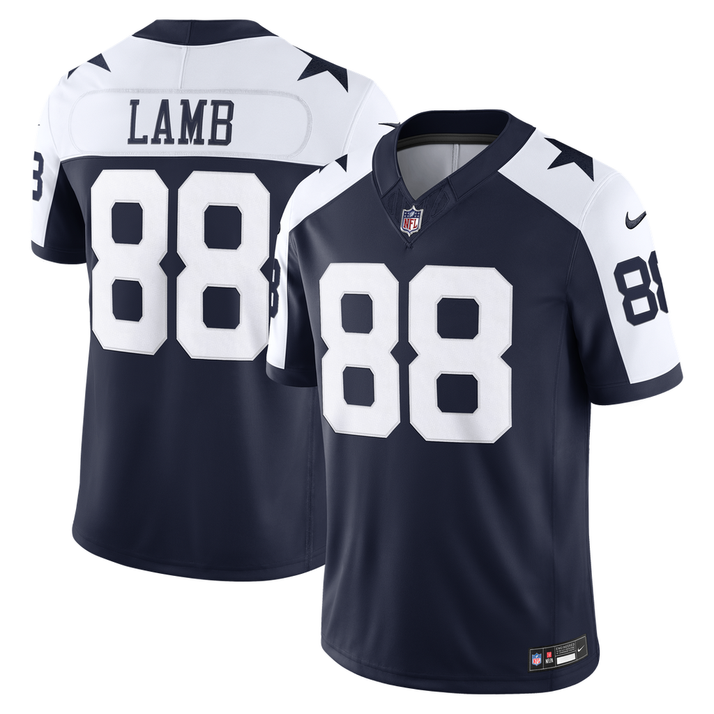 CeeDee Lamb Dallas Cowboys Alternate Vapor F.U.S.E. Stitched Limited Jersey - Navy
