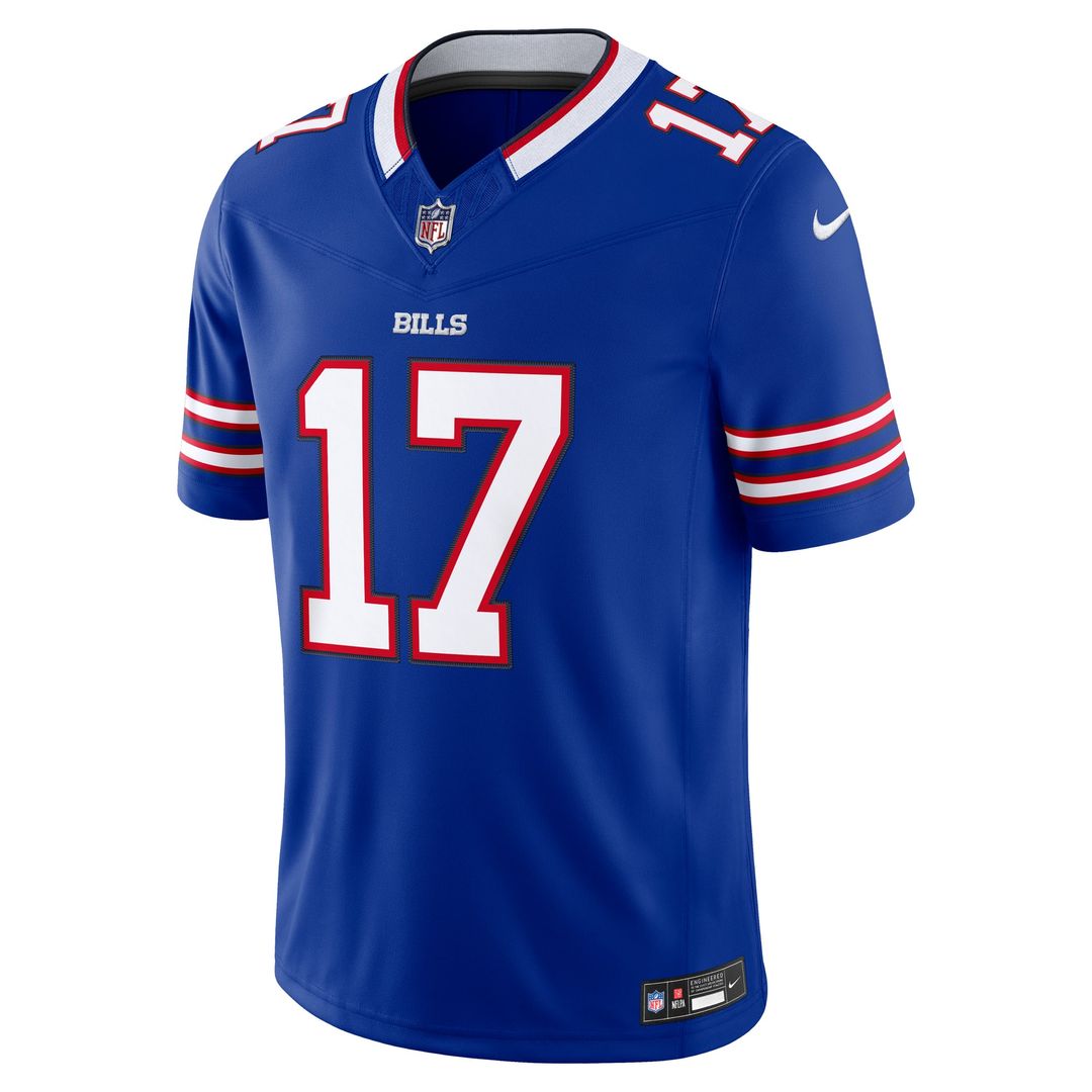 Josh Allen Buffalo Bills Nickel City Vapor F.U.S.E. Stitched Limited Jersey - Gray