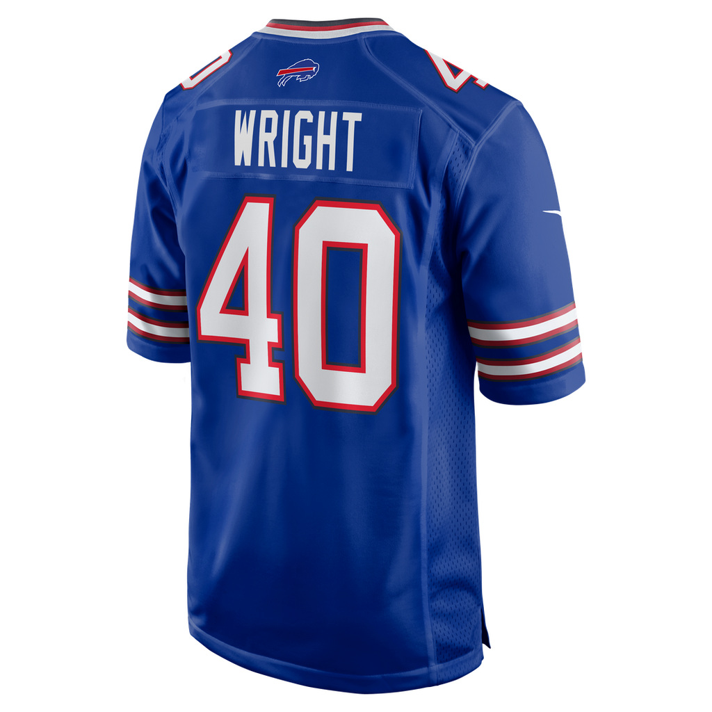 Matthew Wright Buffalo Bills Game Jersey - Royal Blue