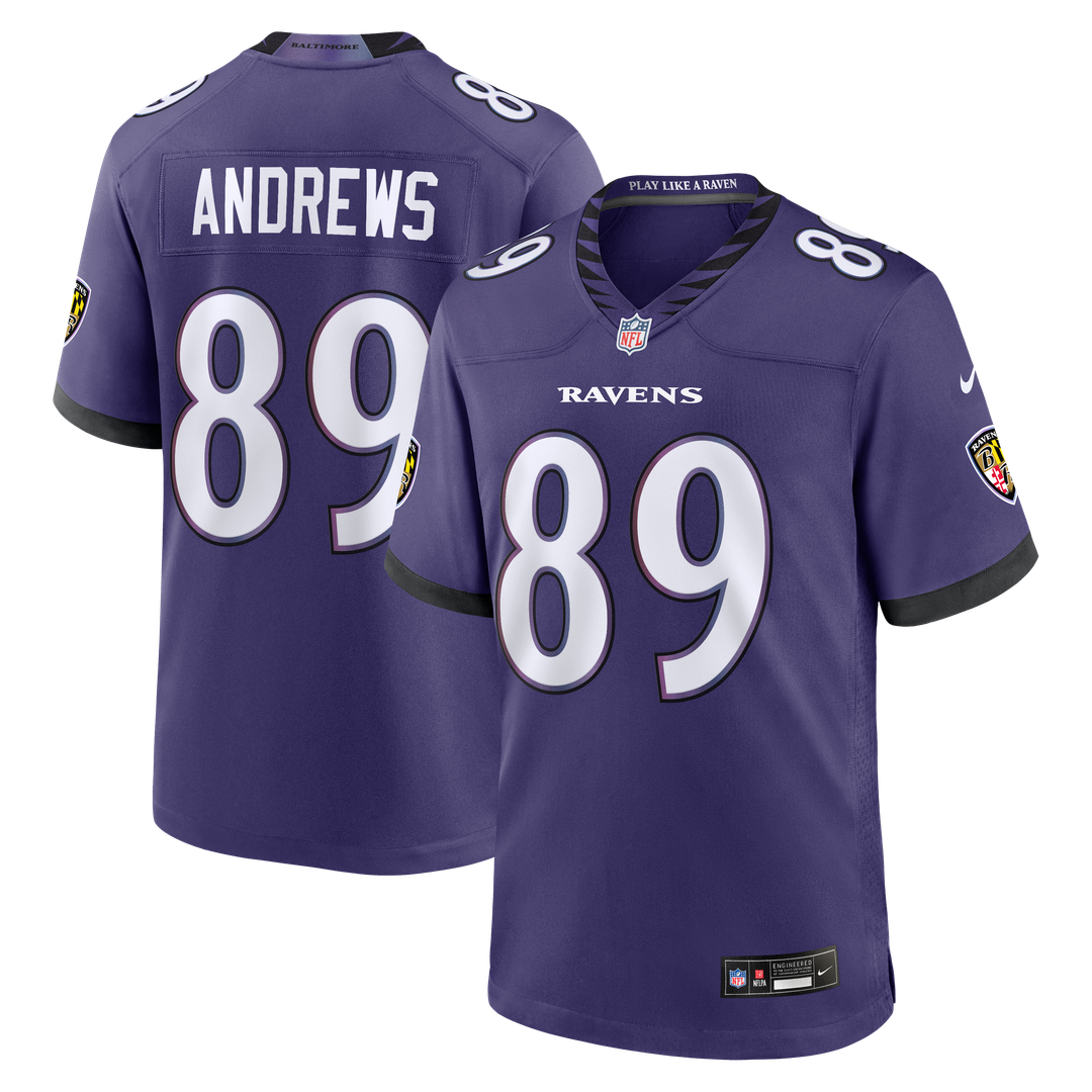Mark Andrews Baltimore Ravens Game Jersey - Purple