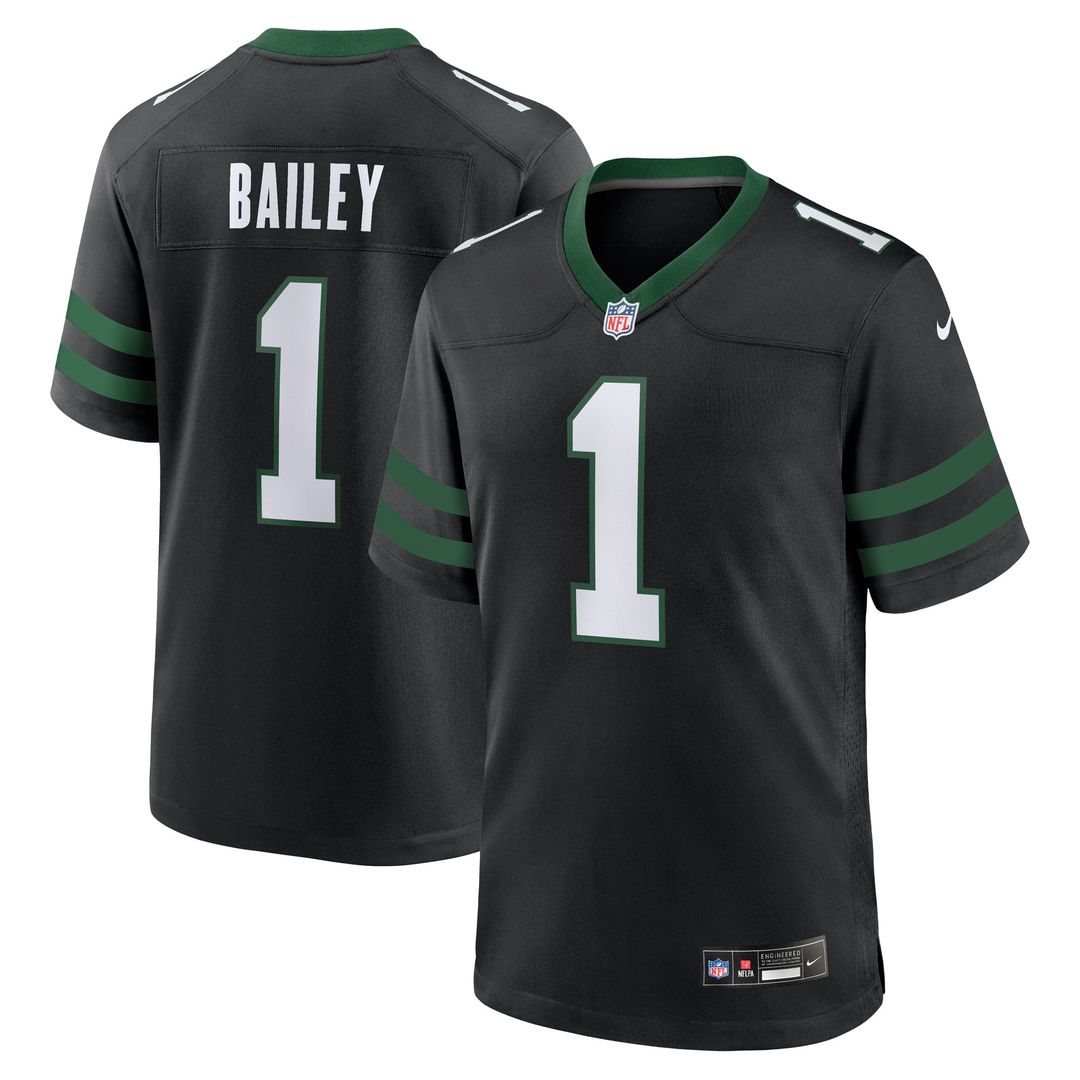 David Bailey New York Jets Game Jersey - Green