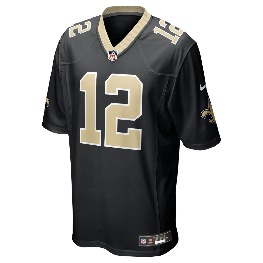 Chris Olave New Orleans Saints Game Jersey - Black