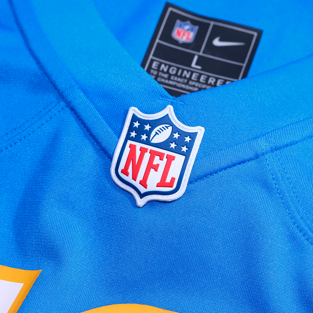 Jamaree Caldwell Los Angeles Chargers Game Jersey - Powder Blue