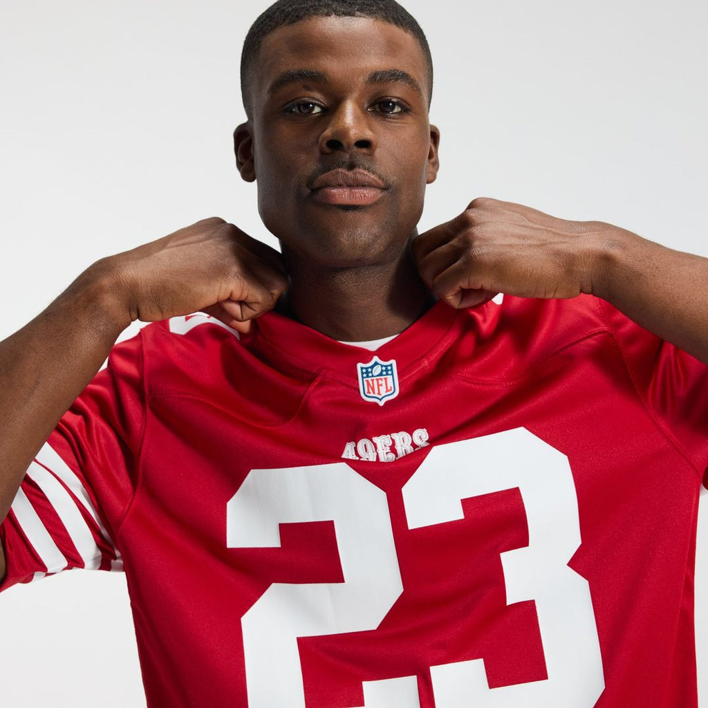 Christian McCaffrey San Francisco 49ers Game Jersey - White