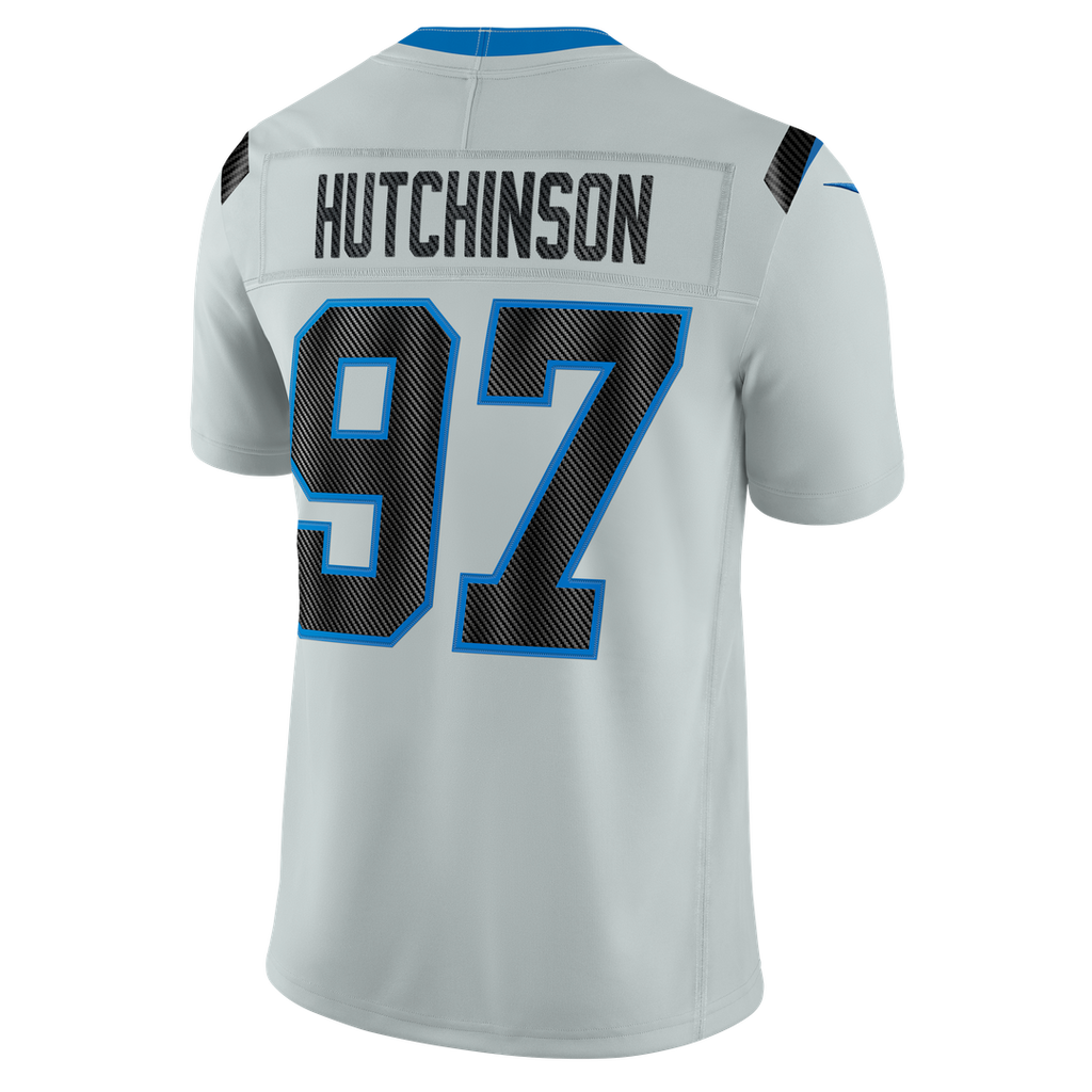 Aidan Hutchinson Detroit Lions 2026 Rivalries Collection Stitched Limited Jersey - Silver