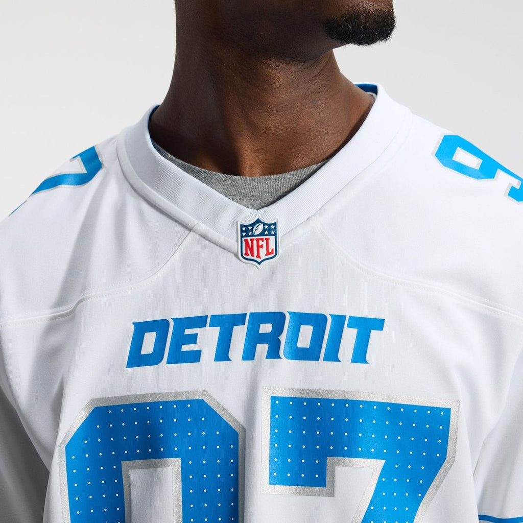 Aidan Hutchinson Detroit Lions Game Jersey - Blue