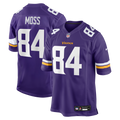 Randy Moss Minnesota Vikings Game Jersey - Purple