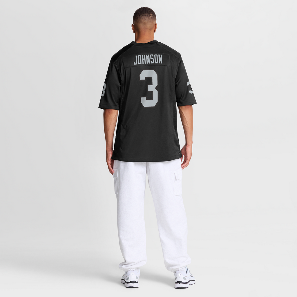 Taron Johnson Las Vegas Raiders Game Jersey - Black