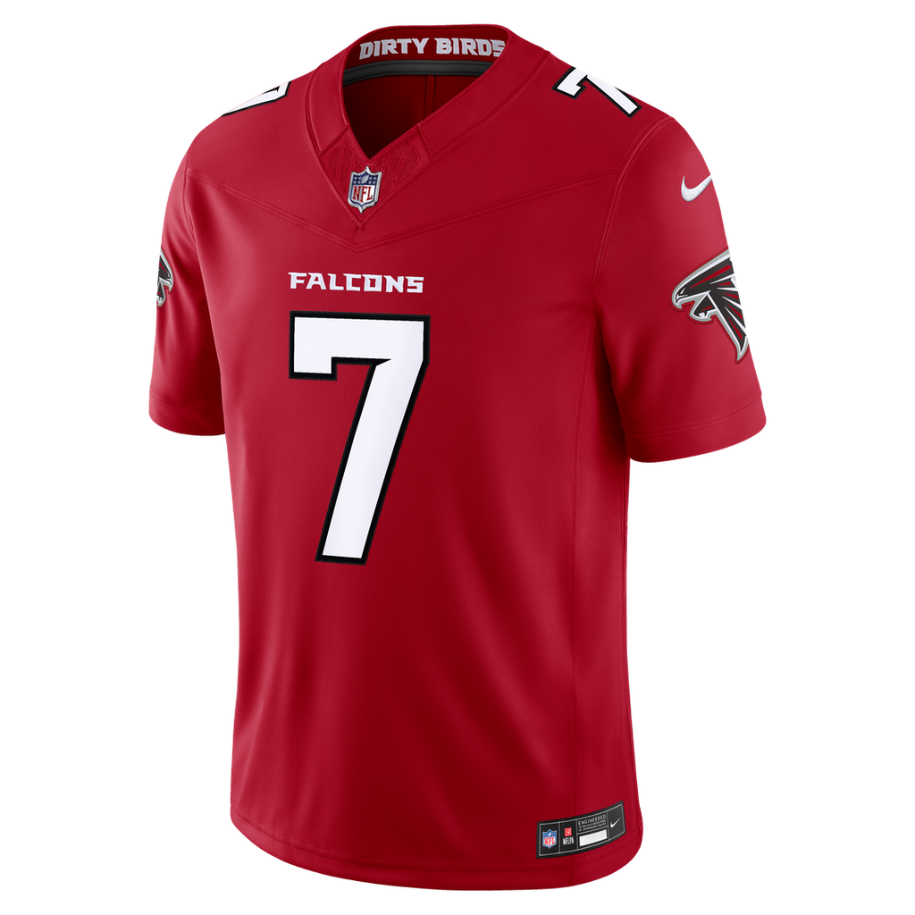 Bijan Robinson Atlanta Falcons Alternate Throwback Vapor F.U.S.E. Stitched Limited Jersey - Black