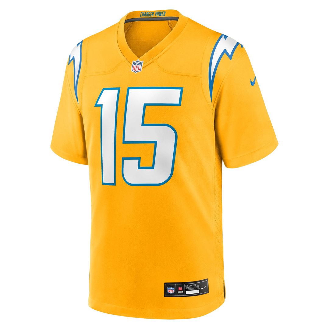 Ladd McConkey Los Angeles Chargers Game Jersey - Powder Blue