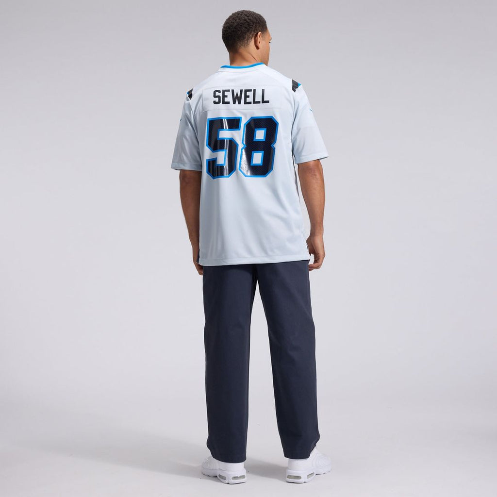 Penei Sewell Detroit Lions 2026 Rivalries Collection Game Jersey - Silver