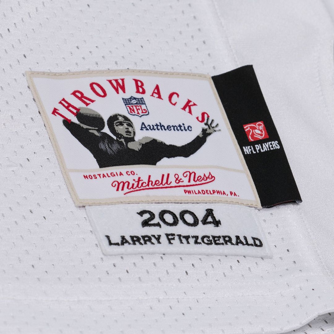 Larry Fitzgerald Arizona Cardinals 2004 Authentic Throwback Jersey - White