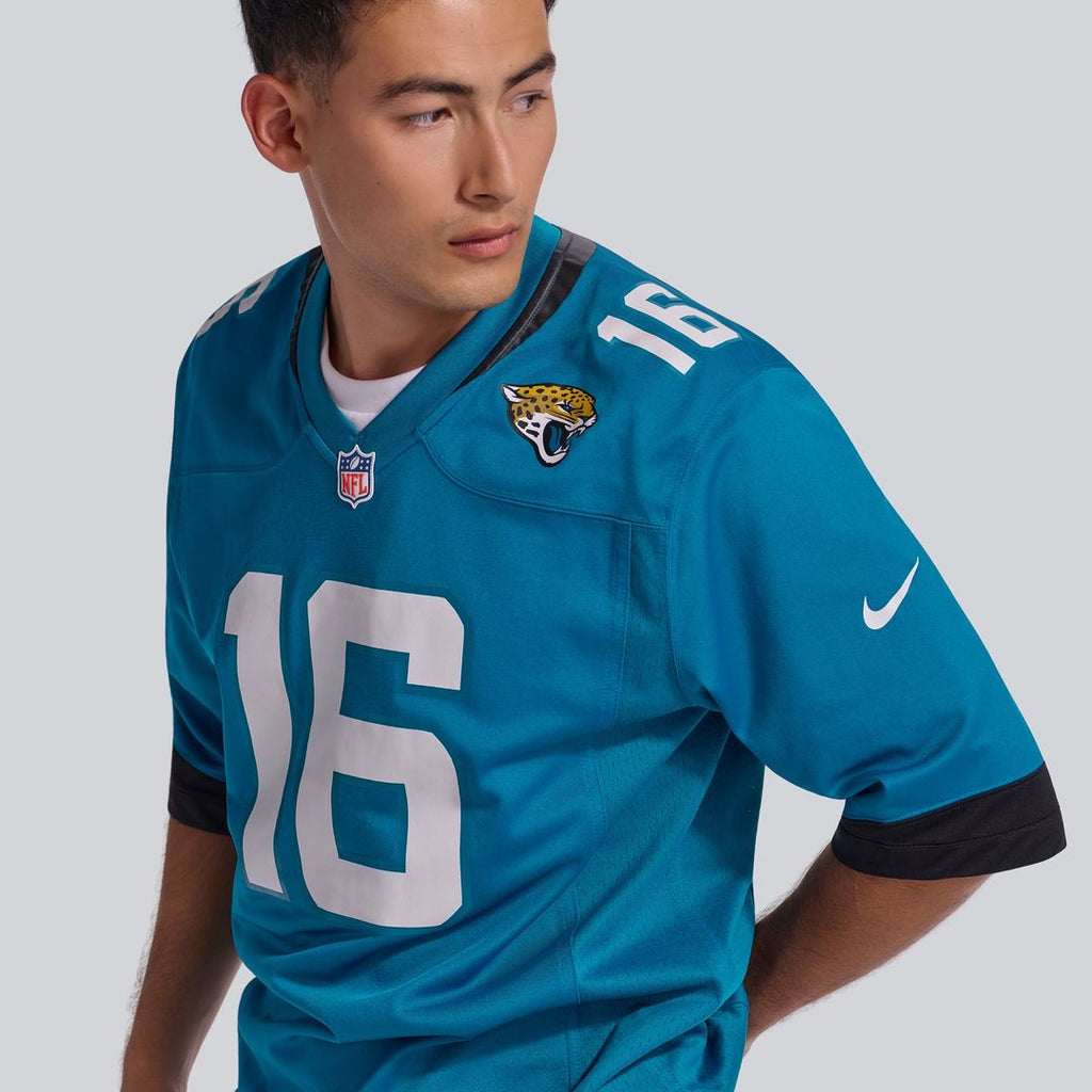 Trevor Lawrence Jacksonville Jaguars Home Game Jersey - Teal