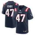 Julian Ashby New England Patriots Game Jersey - Navy