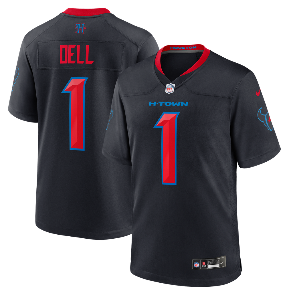 Tank Dell Houston Texans Alternate Game Jersey - Navy