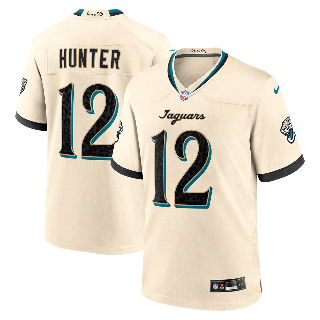 Travis Hunter Jacksonville Jaguars 2026 Rivalries Collection Game Jersey - Natural