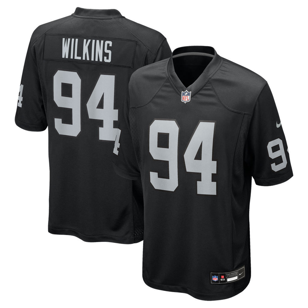 Christian Wilkins Las Vegas Raiders Game Jersey - Black