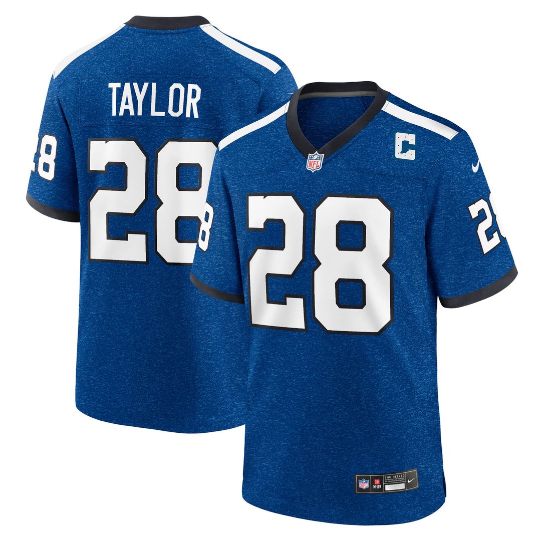 Jonathan Taylor Indianapolis Colts Indiana Nights Alternate Game Jersey - Royal Blue