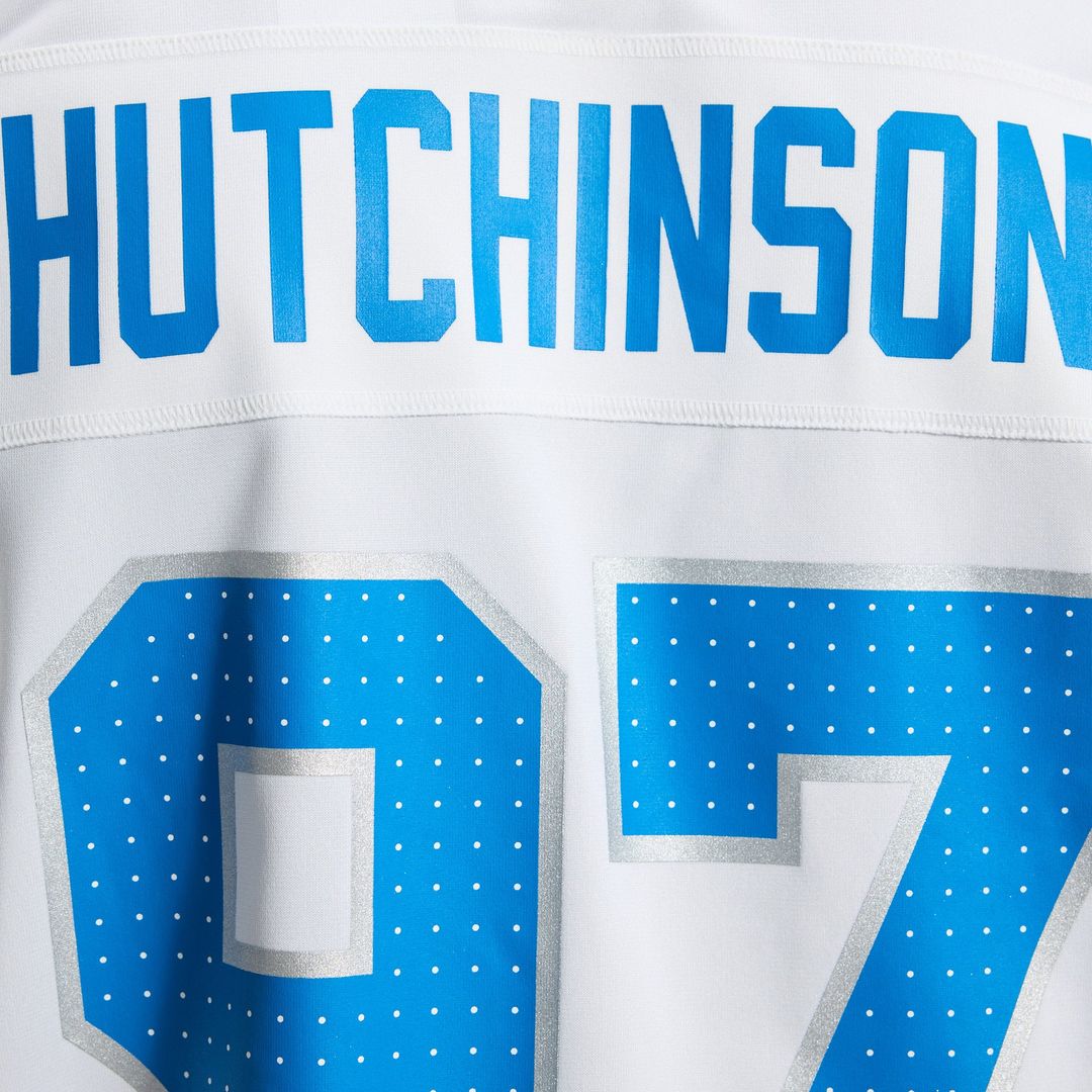 Aidan Hutchinson Detroit Lions 2nd Alternate Game Jersey - Black