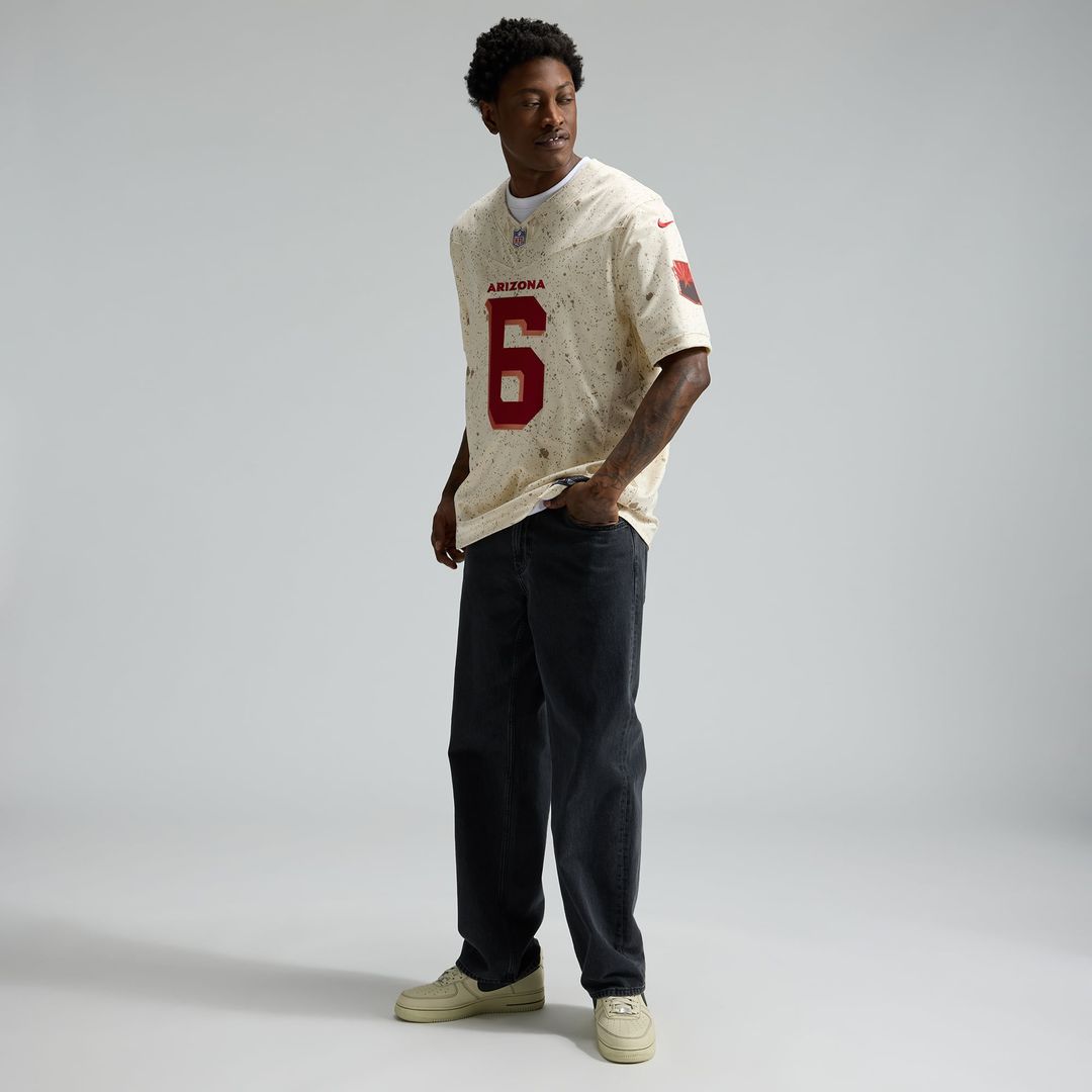 James Conner Arizona Cardinals Rivalries Collection Stitched Limited Jersey - Natural