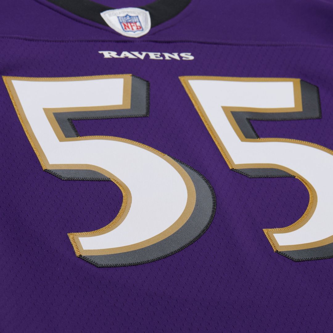 Terrell Suggs Baltimore Ravens 2003 Legacy Replica Jersey - Purple
