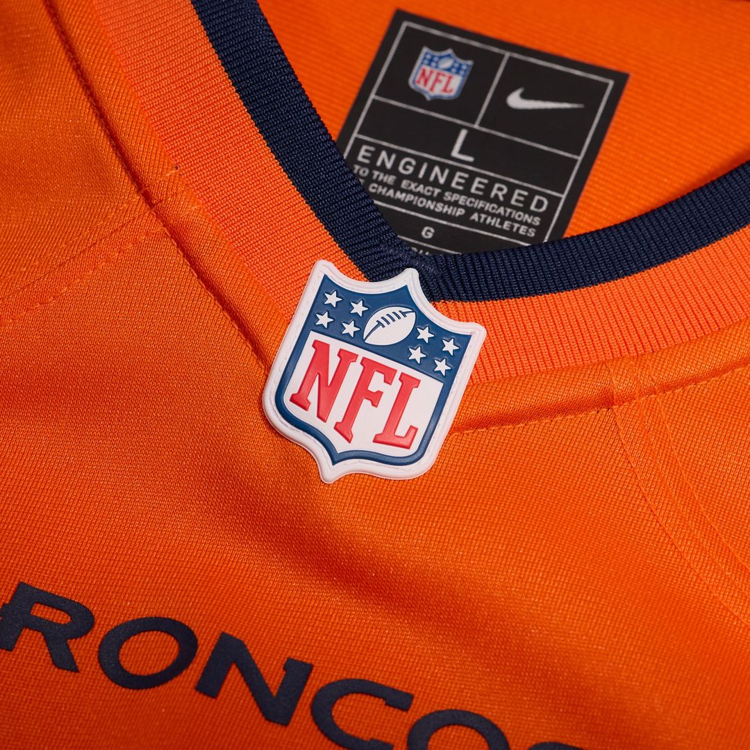 D.J. Jones Denver Broncos Game Jersey - Orange