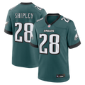 Will Shipley Philadelphia Eagles Game Jersey - Midnight Green